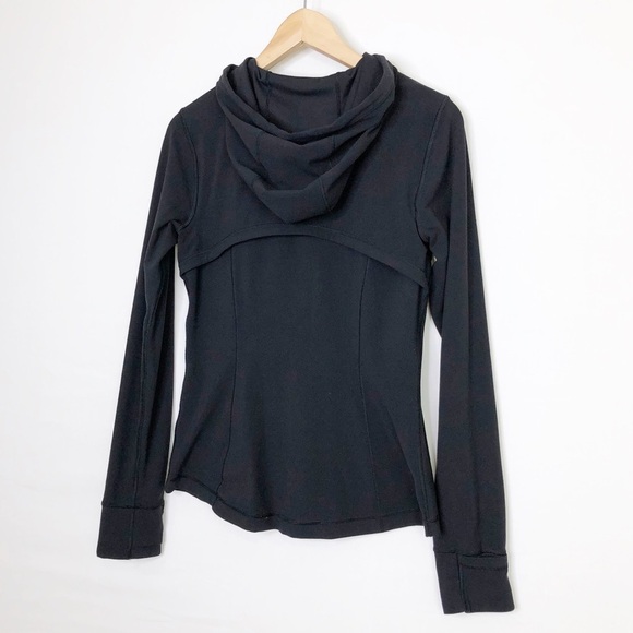 Lululemon define size 10 black hooded zipfront jacket - Picture 8 of 12